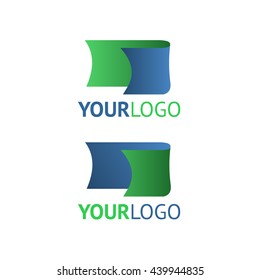 Ribbon logo Vector Illustration, Graphic Design Editable For Your Design. Business Logo