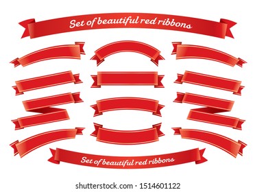 Ribbon material set Title Heading Decoration Ribbon material that can be used for various purposes