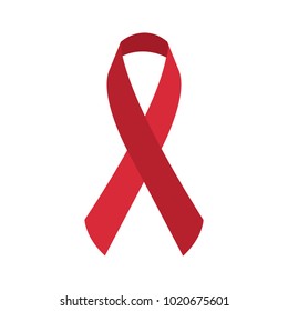 ribbon medical healthcare campaign symbol