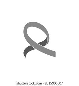 ribbon motion 3d design vector fit for logo decoration