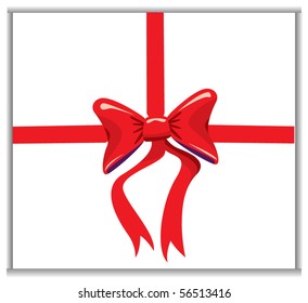 Ribbon on template