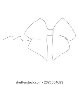 Diseño simple y minimalista de líneas de trazado continuo de dibujo vectorial de línea única