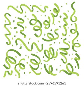ribbon party celebration background vector