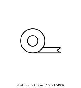 Ribbon, roll icon. Simple thin line, outline vector of ribbon icons for ui and ux, website or mobile application