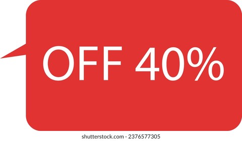 Ribbon sale badges, banners, price tags, new offers collection in red vector illustration eps 10