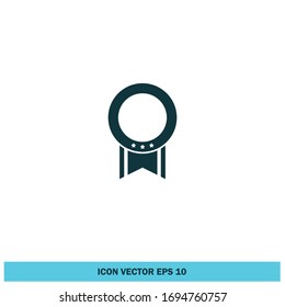 ribbon seal icon winner symbol logo template  design element eps 10