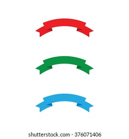 Ribbon set vectors
