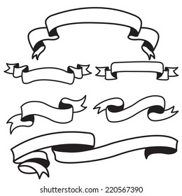 ribbon set vintage