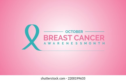  ribbon  with shadow. Symbol of world breast cancer awareness month in october. Vector illustration.