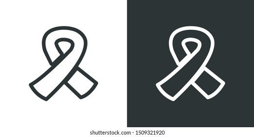 Ribbon Sign Symbol Icon Vector
