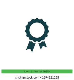 Ribbon stamp label icon seal symbol design element vector eps 10