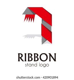 Ribbon stand for celebration event