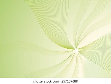 ribbon with star green