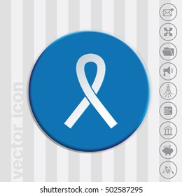 the ribbon is a symbol of the struggle