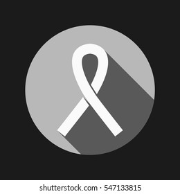 the ribbon is a symbol of the struggle