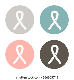 the ribbon is a symbol of the struggle