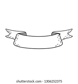 ribbon tape frame icon
