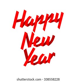 Ribbon type, Happy New Year