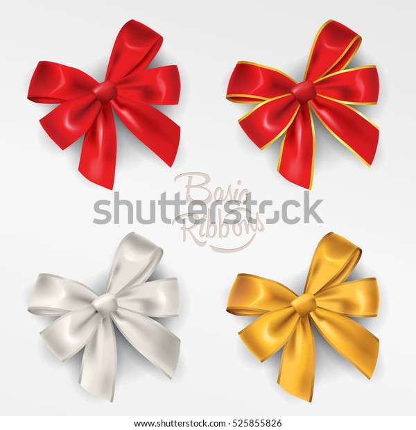 Ribbon Various Colours Stock Vector (Royalty Free) 525855826