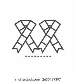 Ribbon vector collection. Illustration design for business. Stock vector.