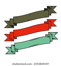 Ribbon vector design for help you organize your content