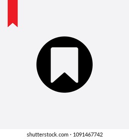 Ribbon vector icon