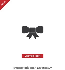 Ribbon vector icon