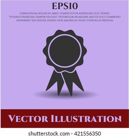 Ribbon vector icon
