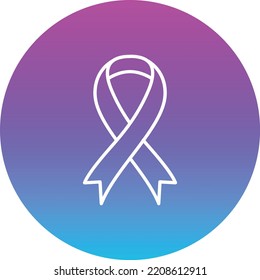 Ribbon vector icon. Can be used for printing, mobile and web applications.