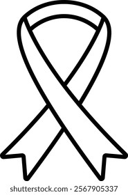Ribbon vector icon. Can be used for printing, mobile and web applications.
