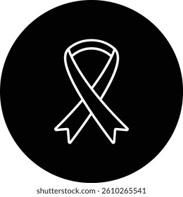 Ribbon vector icon. Can be used for printing, mobile and web applications.