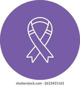 Ribbon vector icon. Can be used for printing, mobile and web applications.