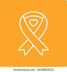 Ribbon vector icon. Can be used for printing, mobile and web applications.