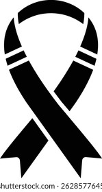 Ribbon vector icon. Can be used for printing, mobile and web applications.