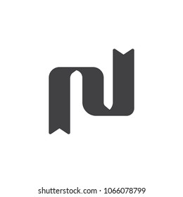 Ribbon vector icon. filled flat sign for mobile concept and web design. simple solid icon. Symbol, logo illustration. Pixel perfect vector graphics