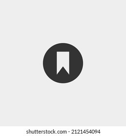 Ribbon vector icon illustration sign