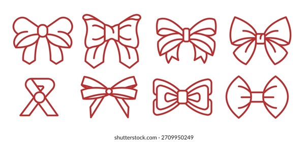 ribbon vector icons vector illustration