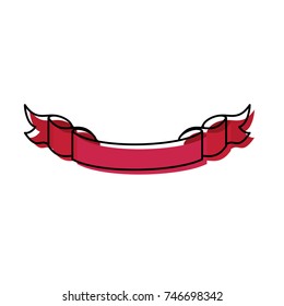 ribbon  vector illustration