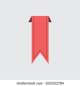 Ribbon vector illustration. You can use web app and other. 