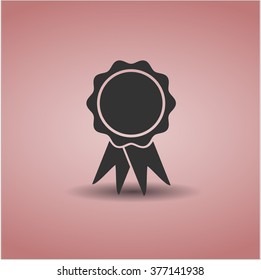 Ribbon vector symbol
