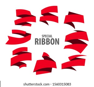ribbon vector for your promotion and other