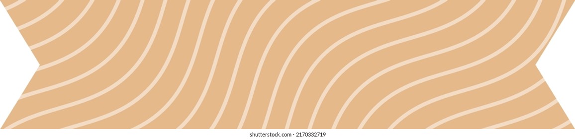 ribbon and white background, vector illustration