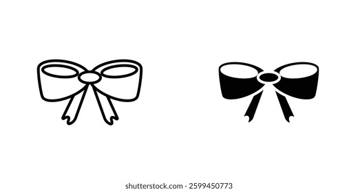 Ribbonicons for ui. vector illustration