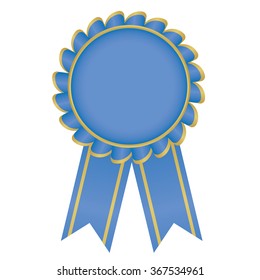 ribbons award, vector illustration