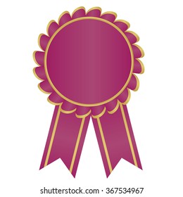 ribbons award, vector illustration