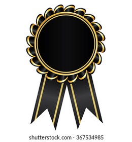 ribbons award, vector illustration