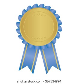 ribbons award, vector illustration