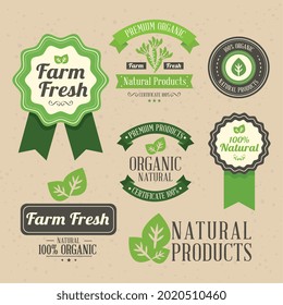 ribbons and badges for products