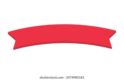 Ribbons Banners Badges Labels Design Elements On White Background.