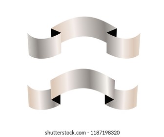 Ribbons banners decor